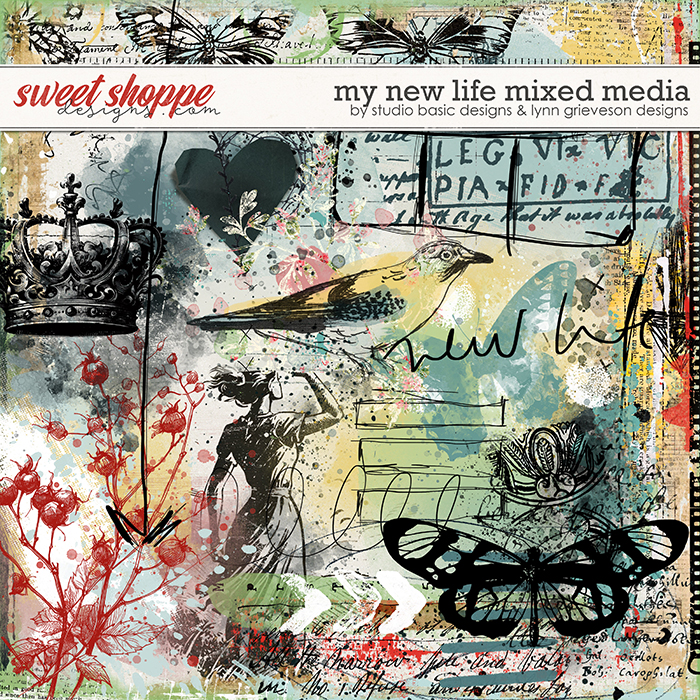 My New Life Mixed Media by Studio Basic and Lynn Grieveson