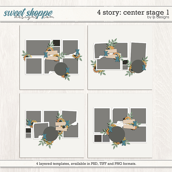 4 Story: Center Stage 1 by LJS Designs  