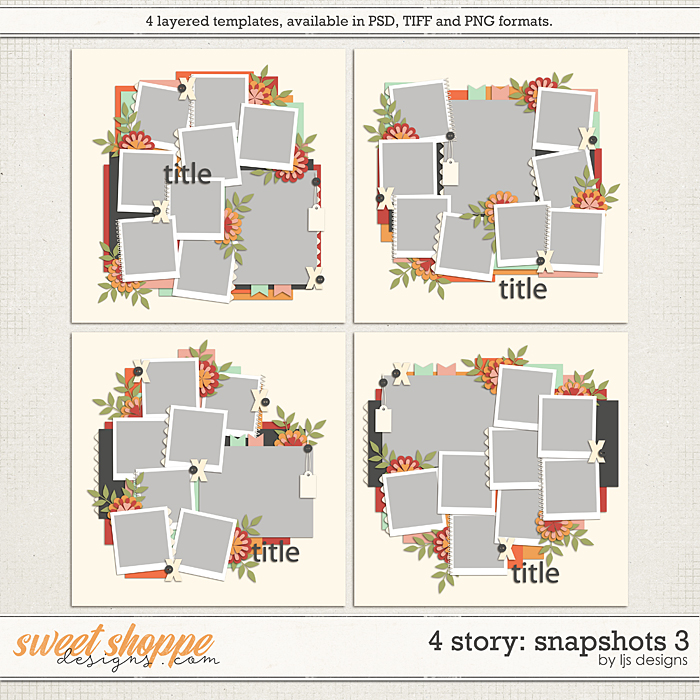 4 Story: Snapshots 3 by LJS Designs  