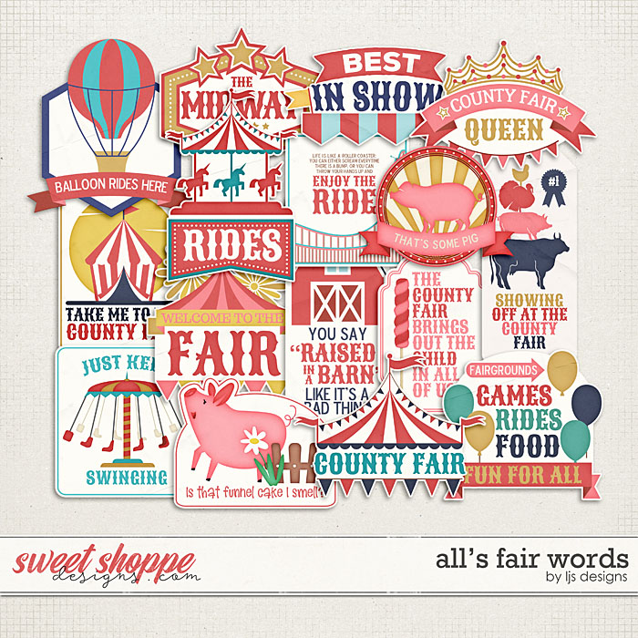 All's Fair Words by LJS Designs