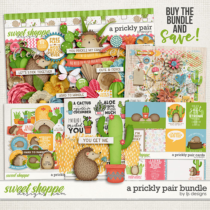 A Prickly Pair Bundle by LJS Designs 