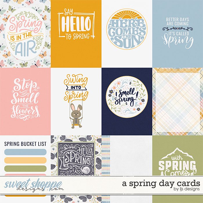 A Spring Day Cards by LJS Designs