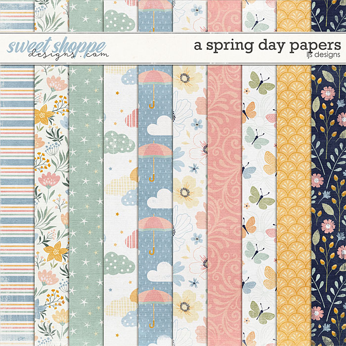A Spring Day Papers by LJS Designs 