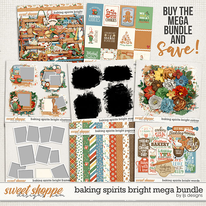 Baking Spirits Bright Mega Bundle by LJS Designs 