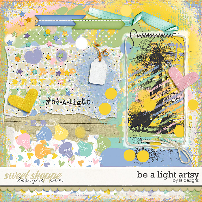 Be A Light Artsy by LJS Designs 