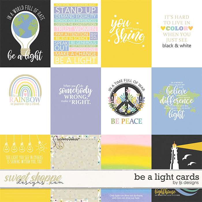 Be A Light Cards by LJS Designs
