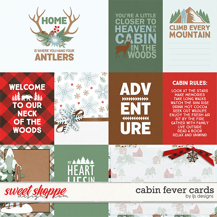 Cabin Fever Cards by LJS Designs 