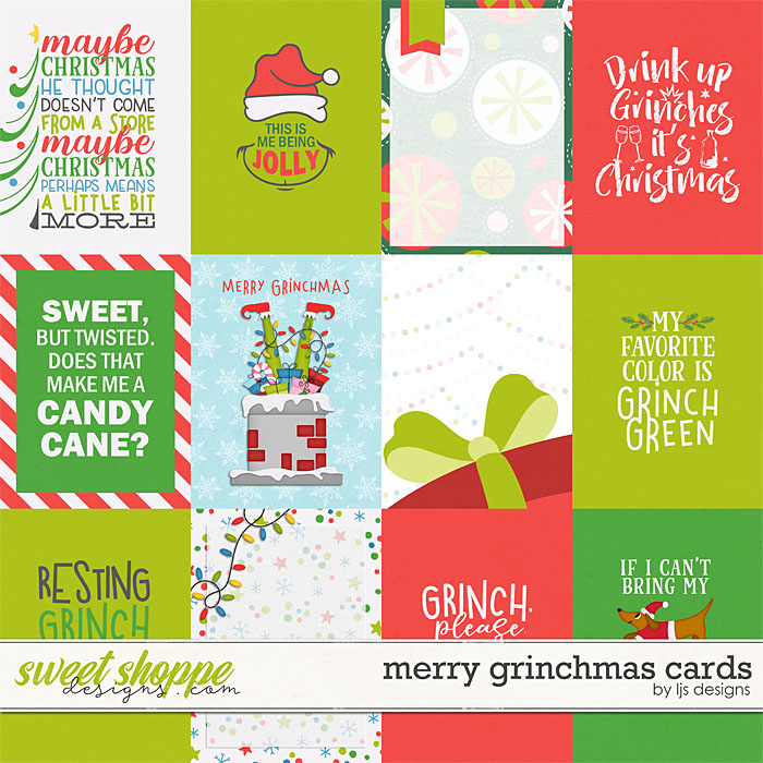 Merry Grinchmas Cards by LJS Designs 