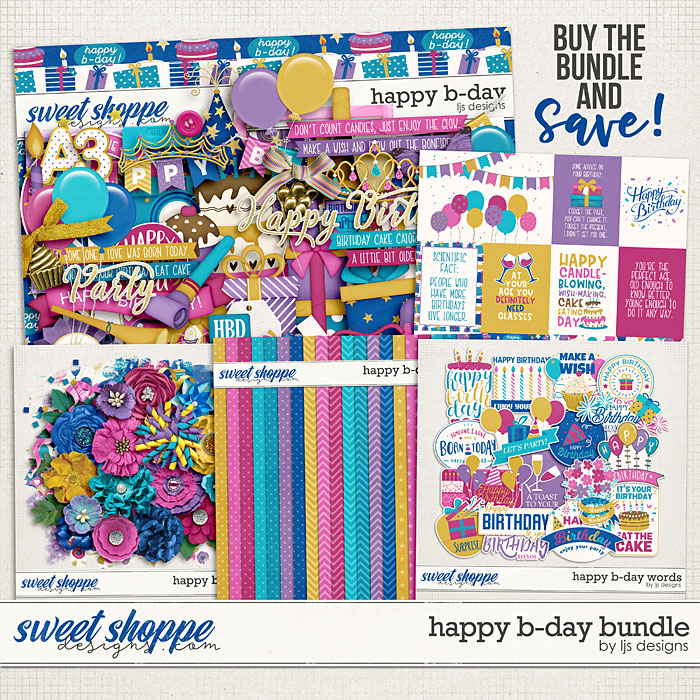 Happy B-day Bundle by LJS Designs