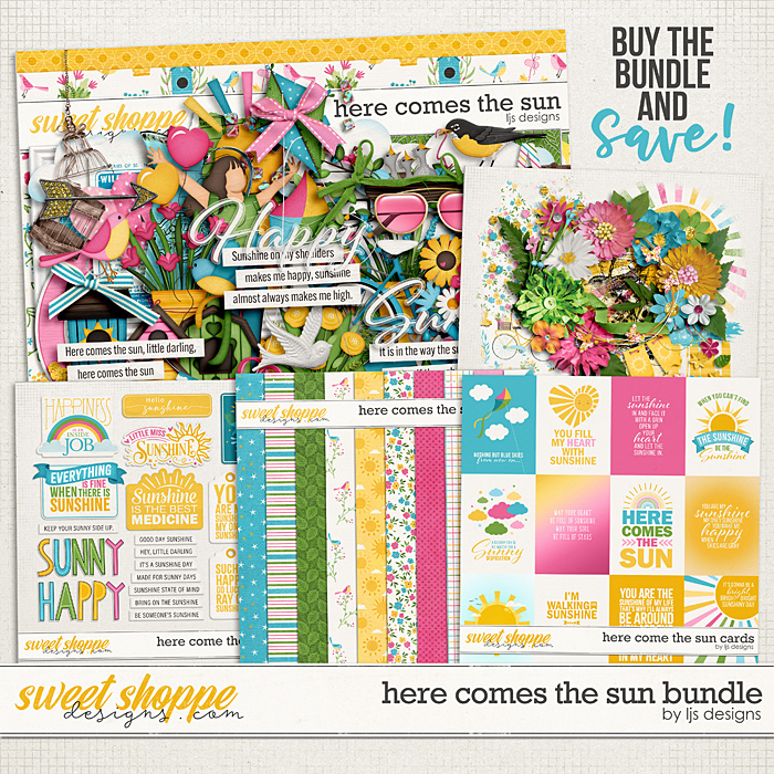 Here Comes The Sun Bundle by LJS Designs 