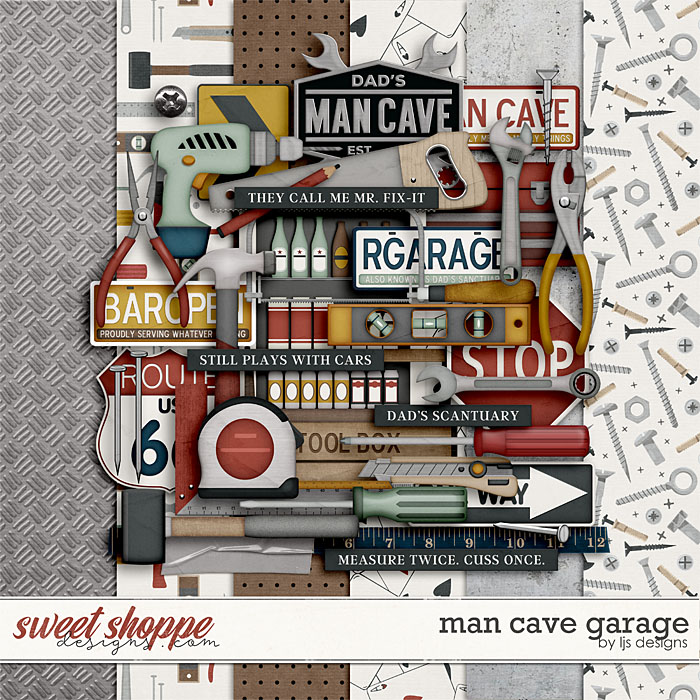 Man Cave Garage by LJS Designs