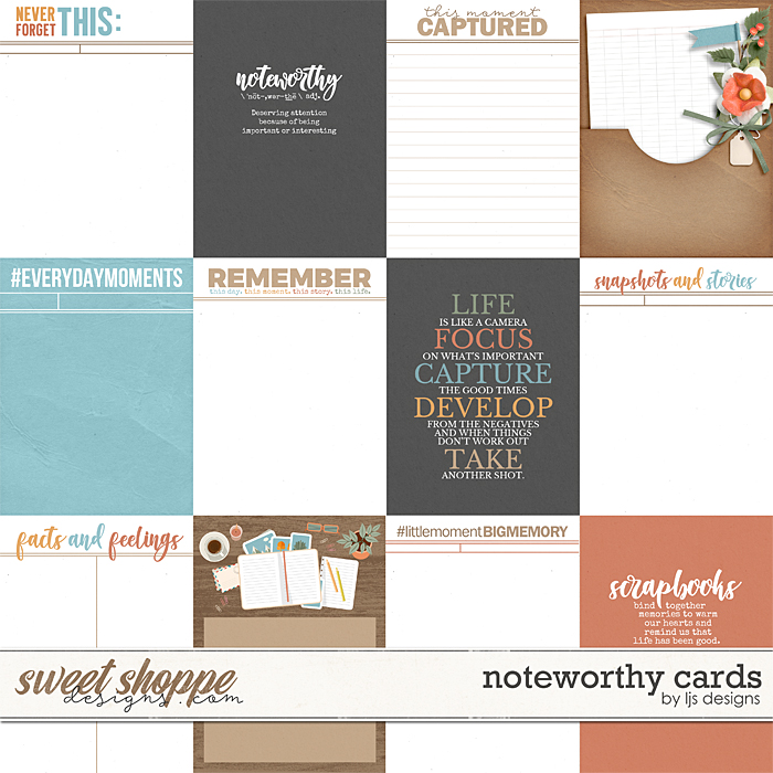 Noteworthy Cards by LJS Designs