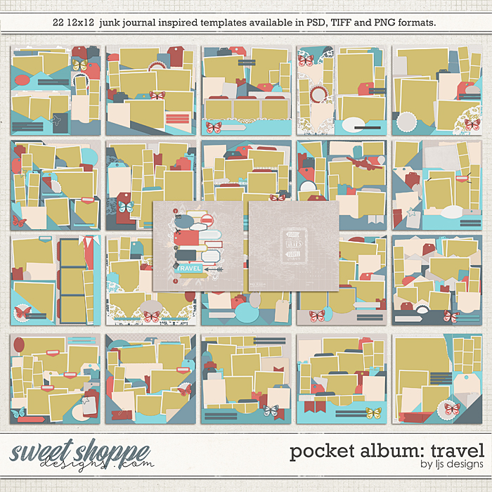 Pocket Album: Travel by LJS Designs  
