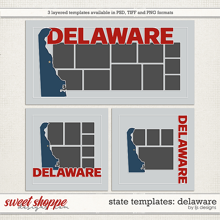 State Templates - Delaware by LJS Designs 