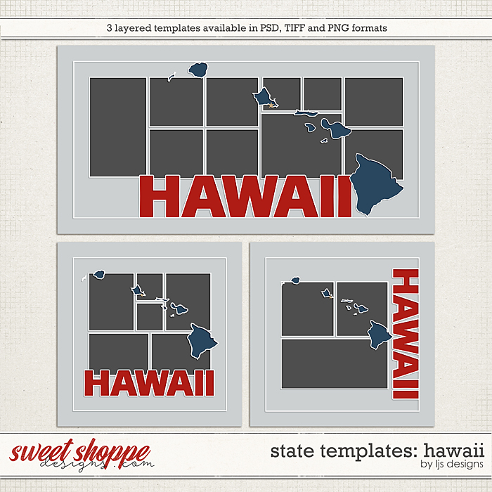 State Templates - Hawaii by LJS Designs    