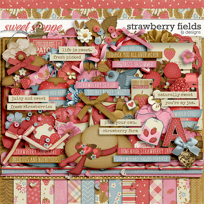 Strawberry Fields by LJS Designs 