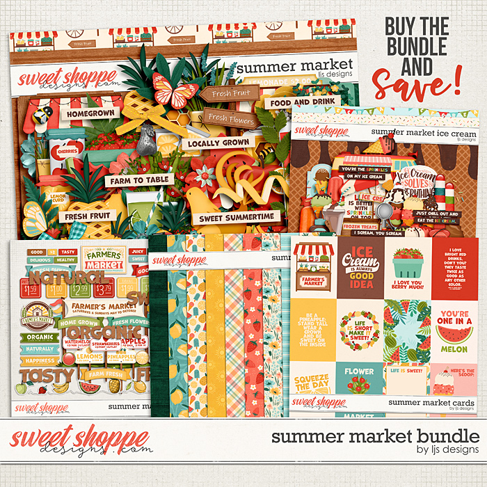 Summer Market Bundle by LJS Designs  