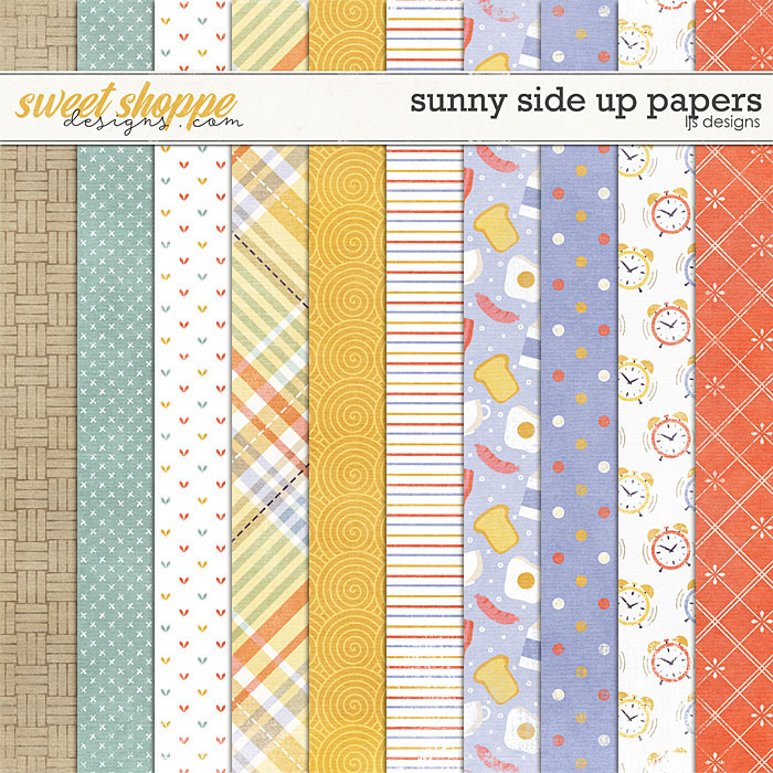 Sunny Side Up Papers by LJS Designs