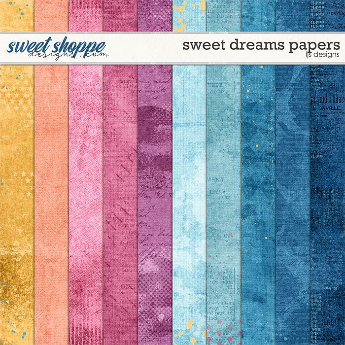 Sweet Dreams Papers by LJS Designs
