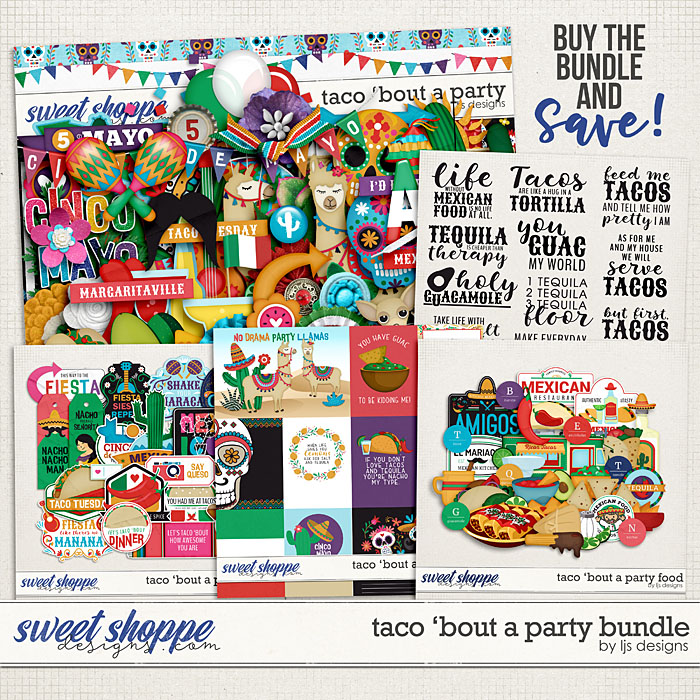 Taco 'Bout A Party Bundle by LJS Designs 