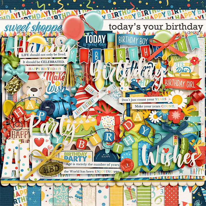 Today's Your Birthday by LJS Designs 