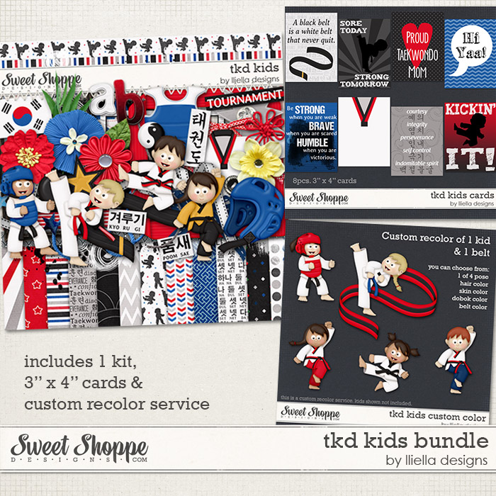 TKD Kids Bundle by lliella designs