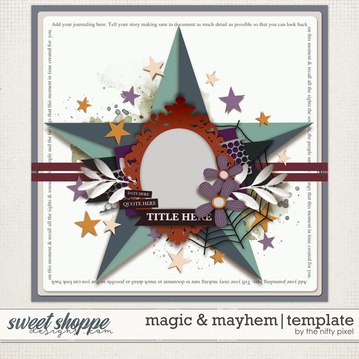 MAGIC & MAYHEM | TEMPLATE by The Nifty Pixel