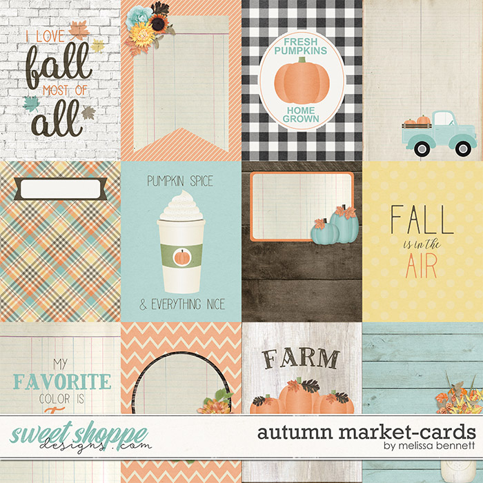 Autumn Market-Cards by Melissa Bennett Autumn Market-Cards by Melissa Bennett
