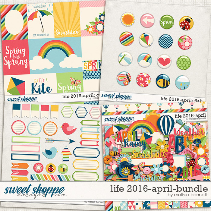 Life 2016-April: Bundle by Melissa Bennett Life 2016-April: Bundle by Melissa Bennett