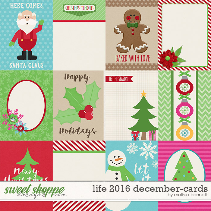 Life 2016-December Cards by Melissa Bennett Life 2016-December Cards by Melissa Bennett