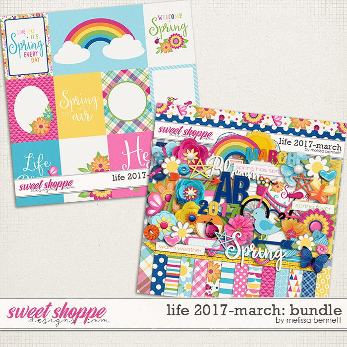 Life 2017-March Bundle by Melissa Bennett Life 2017-March Bundle by Melissa Bennett