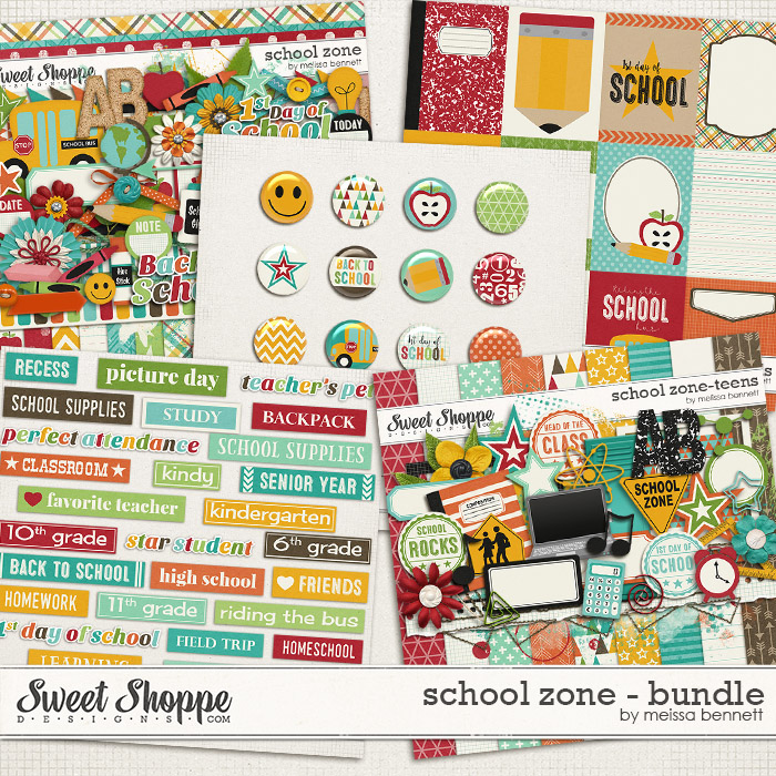 School Zone Bundle by Melissa Bennett School Zone Bundle by Melissa Bennett