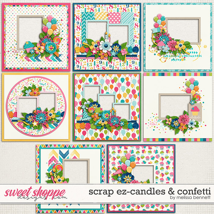 Scrap EZ-Candles & Confetti by Melissa Bennett Scrap EZ-Candles & Confetti by Melissa Bennett
