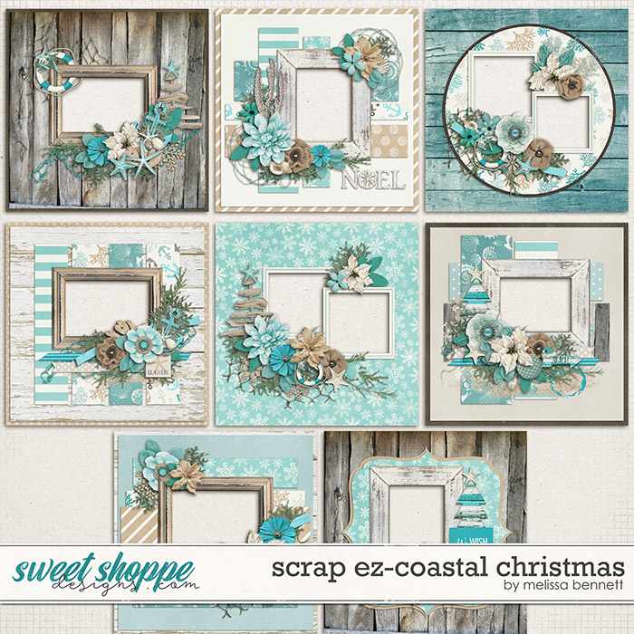 Scrap EZ-Coastal Christmas by Melissa Bennett Scrap EZ-Coastal Christmas by Melissa Bennett