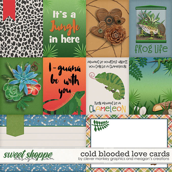 Cold Blooded Love: Cards by Clever Monkey Graphics and Meagan's Creations Cold Blooded Love: Cards by Clever Monkey Graphics and Meagan's Creations