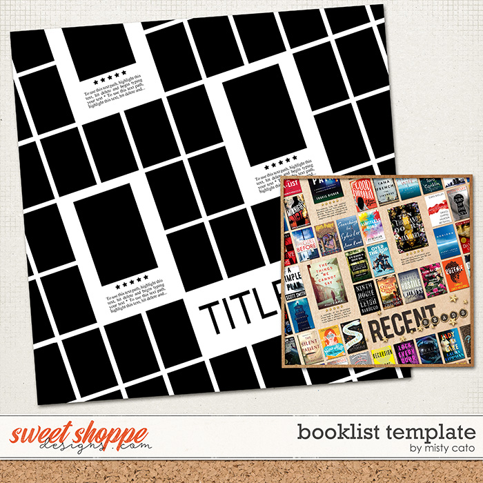 Book List Template by Misty Cato Book List Template by Misty Cato