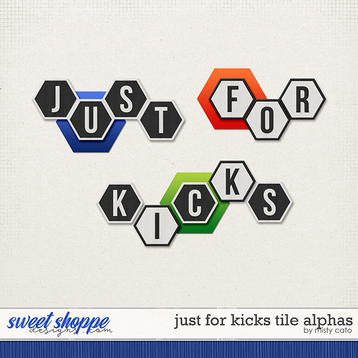 Just for Kicks Tile Alpha by Misty Cato Just for Kicks Tile Alpha by Misty Cato