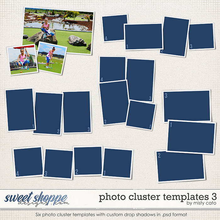 Photo Cluster Templates 3 by Misty Cato Photo Cluster Templates 3 by Misty Cato