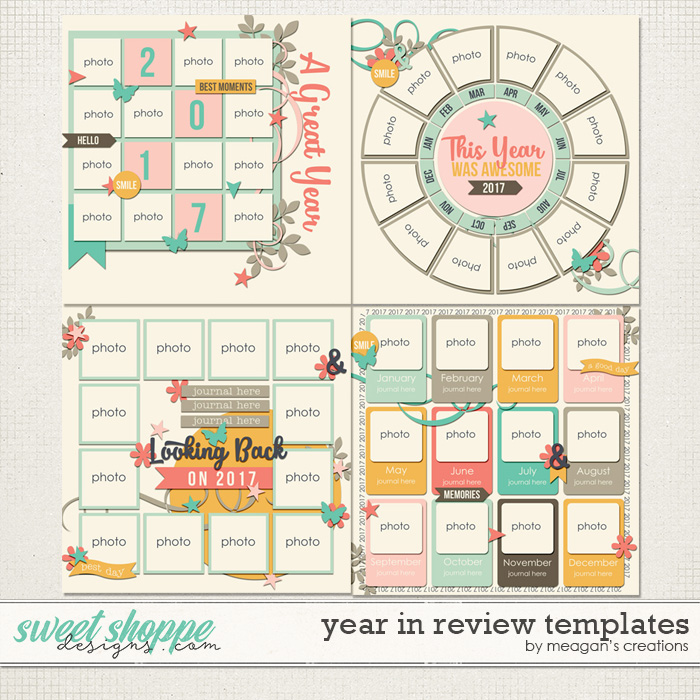 Year in Review : Templates by Meagan's Creations
