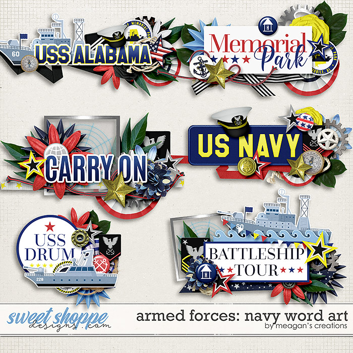 Armed Forces: Navy Word Art by Meagan's Creations Armed Forces: Navy Word Art by Meagan's Creations