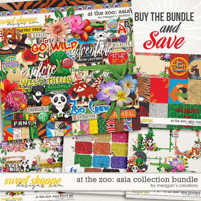 At the Zoo: Asia Collection Bundle by Meagan's Creations
