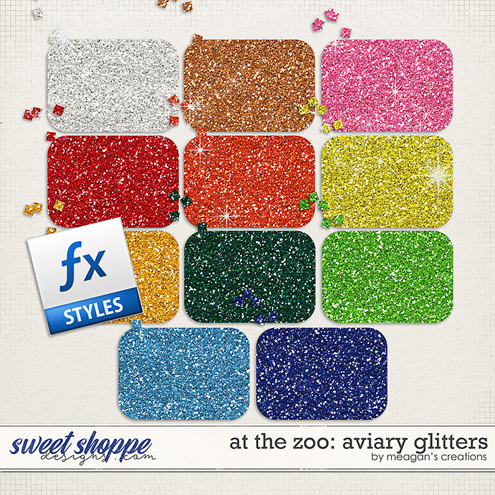 At the Zoo: Aviary Glitters by Meagan's Creations At the Zoo: Aviary Glitters by Meagan's Creations