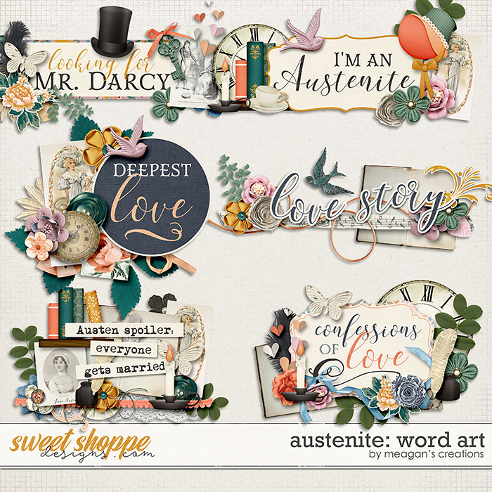 Austenite: Word Art by Meagan's Creations Austenite: Word Art by Meagan's Creations