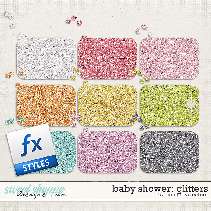 Baby Shower: Glitters by Meagan's Creations