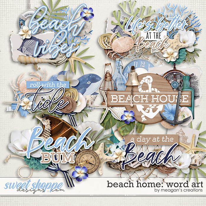 Beach Home: Word Art by Meagan's Creations Beach Home: Word Art by Meagan's Creations