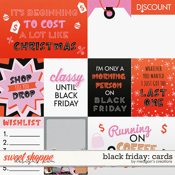 Black Friday Cards by Meagan's Creations