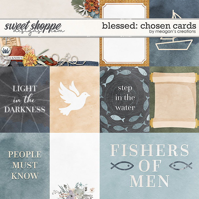 Blessed: Chosen Cards by Meagan's Creations