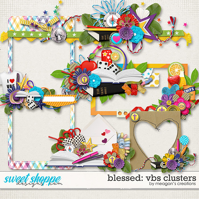 Blessed: VBS Clusters by Meagan's Creations Blessed: VBS Clusters by Meagan's Creations