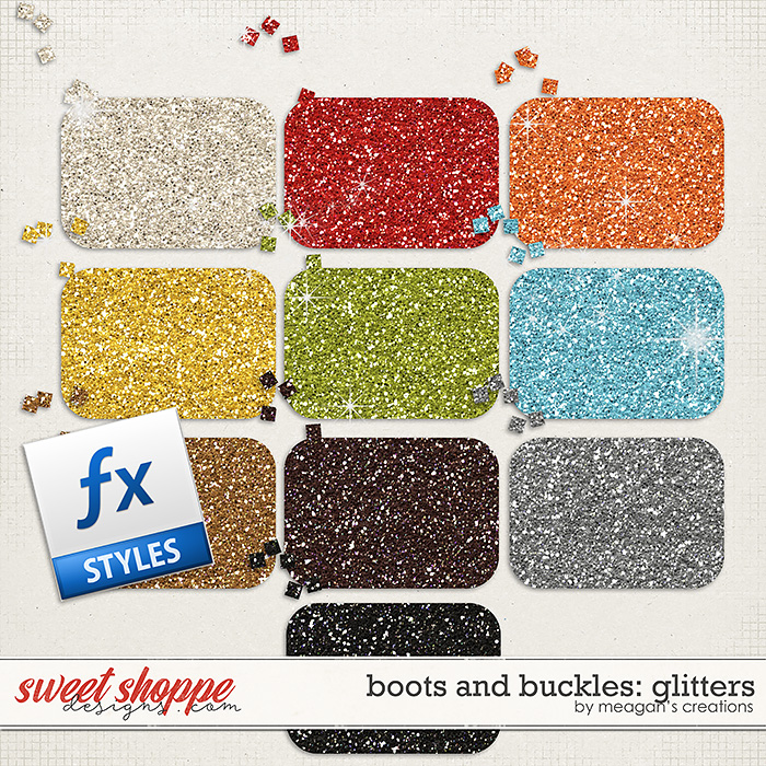 Boots and Buckles: Glitters by Meagan's Creations