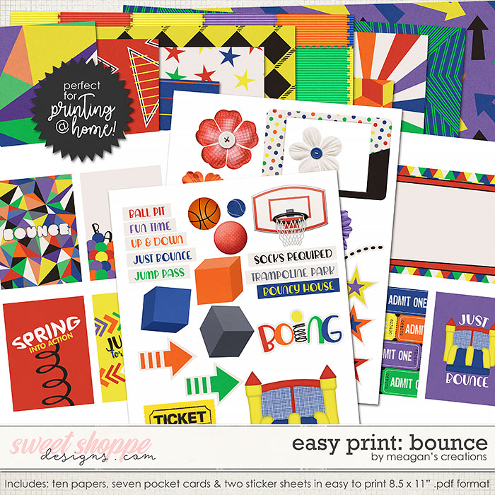 Easy Print : Bounce by Meagan's Creations Easy Print : Bounce by Meagan's Creations